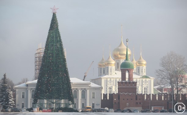 Новый год на площади Ленина