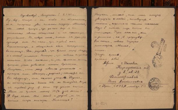 Дневники войны. Письмо Абрама Дубровского