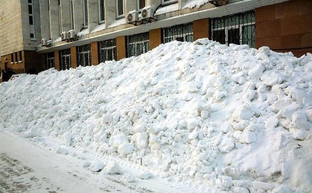 Уборка снега в Туле