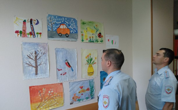 О проведении выставки детских рисунков Тульскими транспортниками