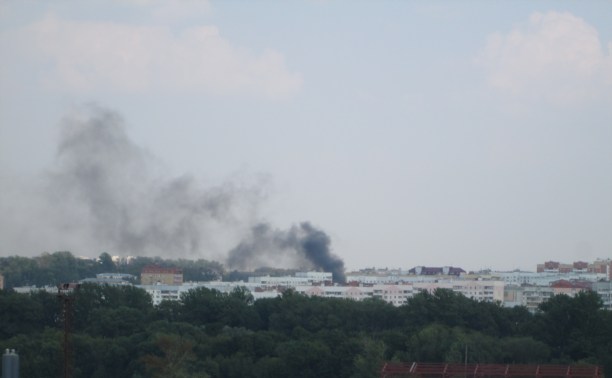 Пожар в Пролетарском районе