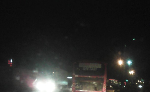 Призрак автобуса в ночи