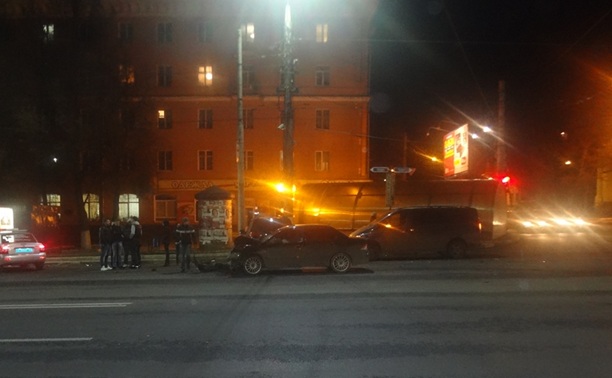 Авария на проспекте Ленина с участием 4 авто