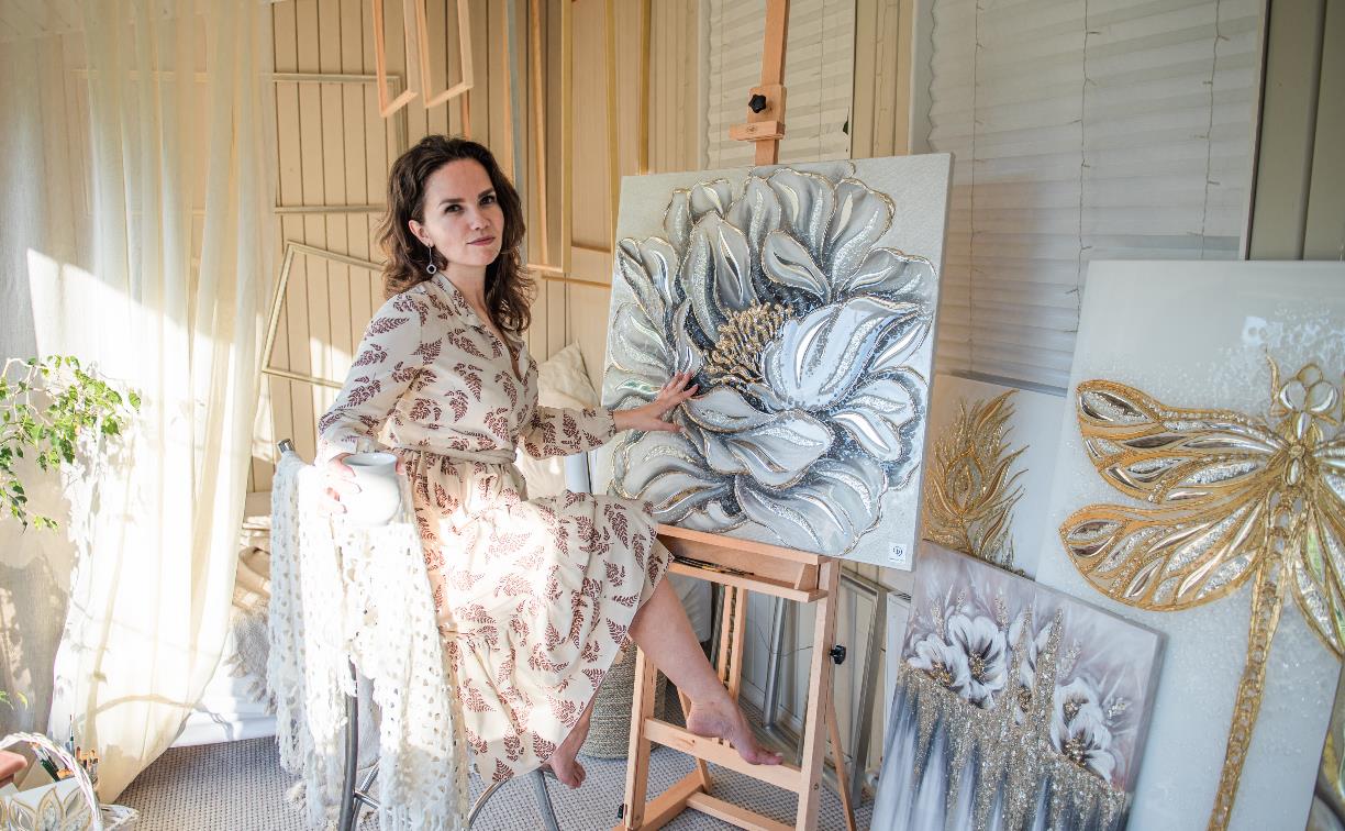 Тульская художница-декоратор Дарья Петрик: как эко-идея превратилась в новое направление искусства