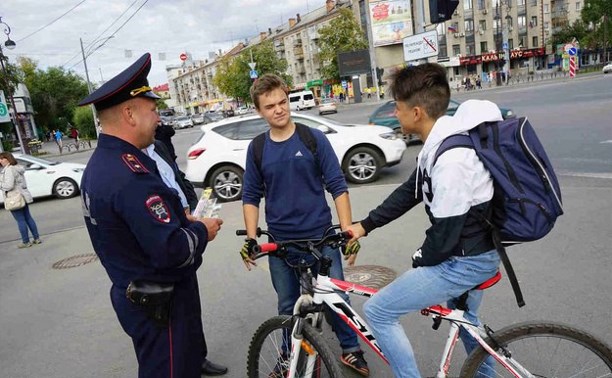 Тульских велосипедистов стали штрафовать гаишники