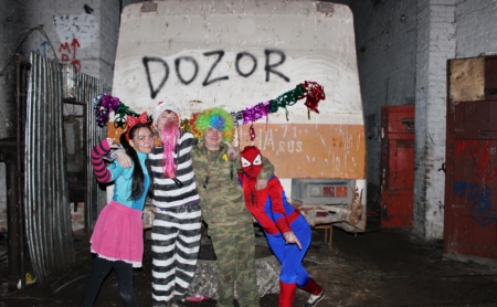На МегаDozor в Туле играли почтальон Печкин и Дед Мороз
