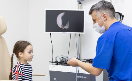 Эндоскопия в лечении ЛОР-заболеваний детей и взрослых