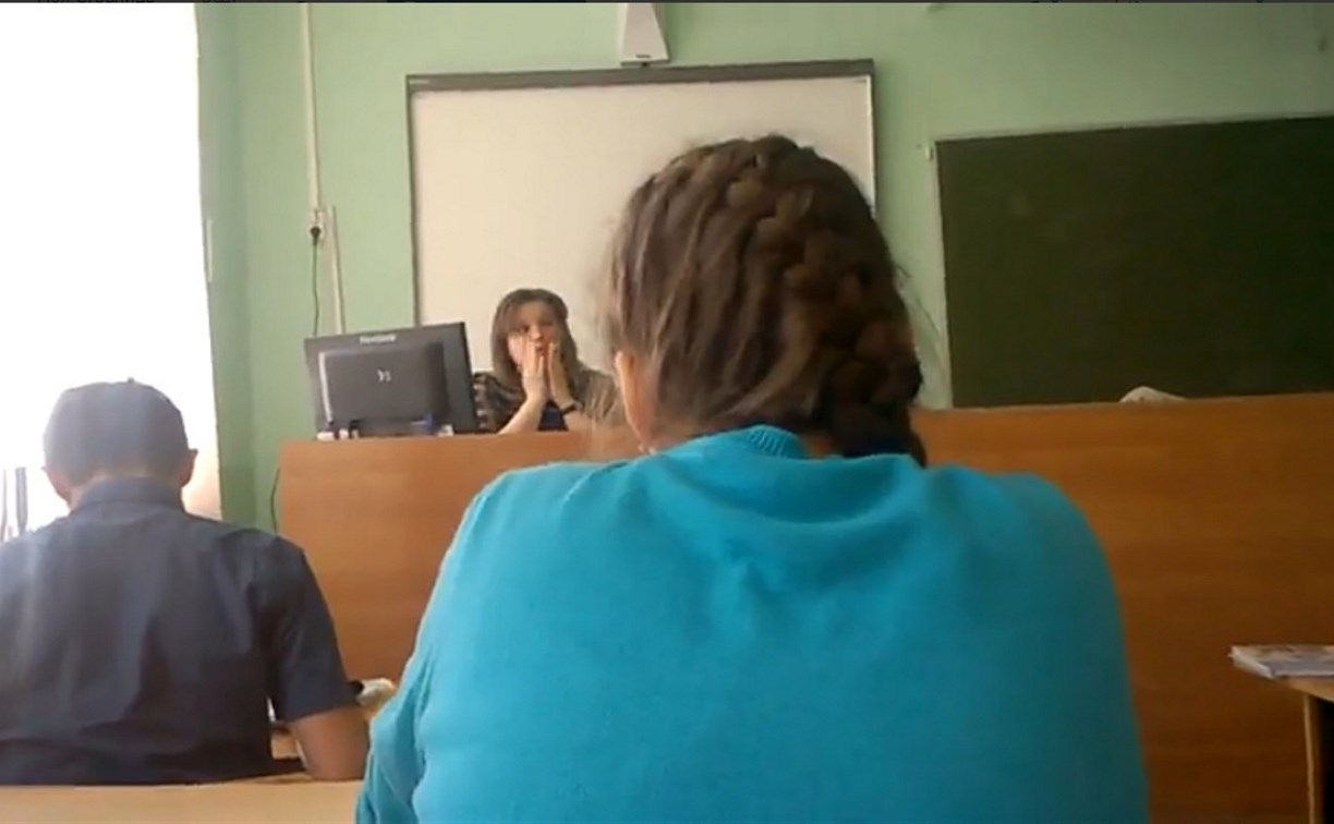 Тульский школьник снял на видео, как учитель ругает и материт детей