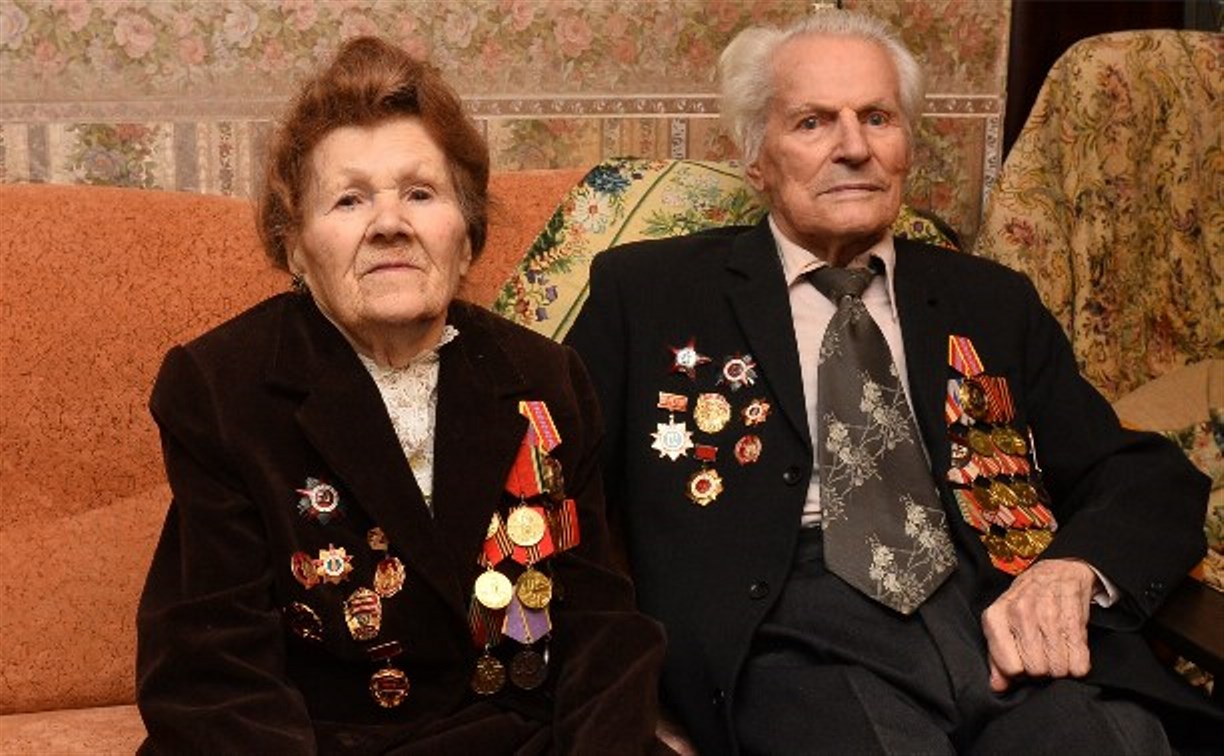 Супруги Савиных отметили 70-летний юбилей со дня свадьбы