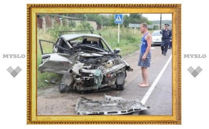 В деревне Житово Щекинского района произошло серьезное ДТП