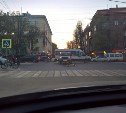 На проспекте Ленина в Туле «УАЗ» сбил велосипедиста
