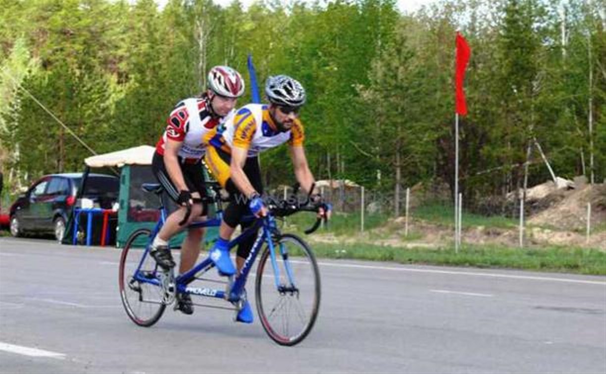 Тульско-тамбовские пары стали лучшими по велоспорту среди слепых