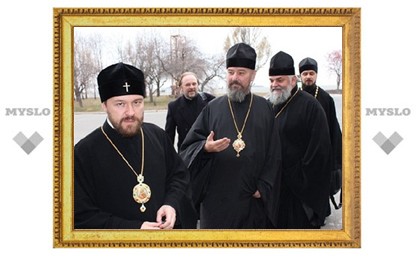 Начался визит митрополита Волоколамского Илариона на Украину