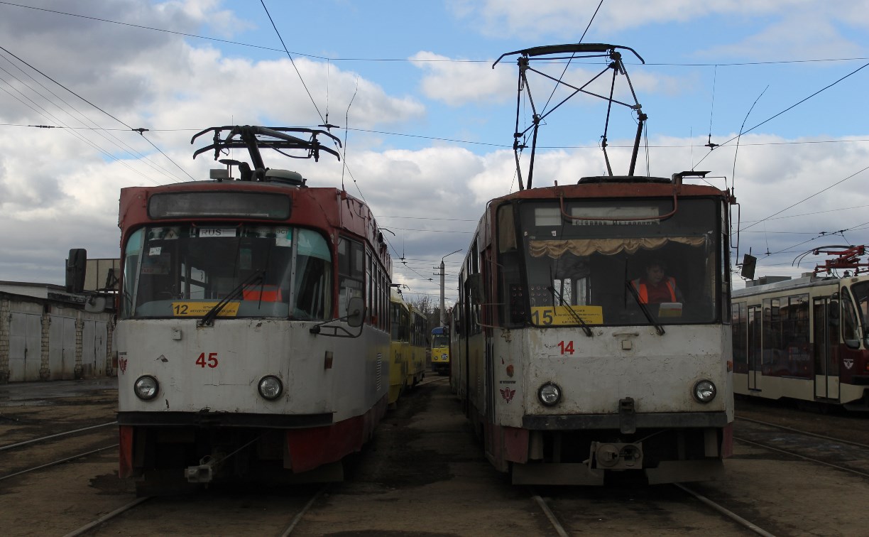 В Туле некоторые трамваи временно изменят схему движения