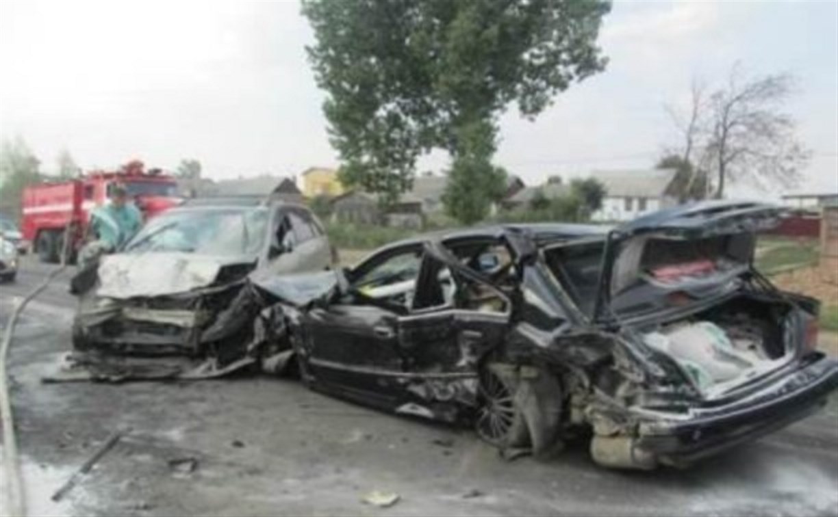 В Узловском районе произошли две крупных аварии