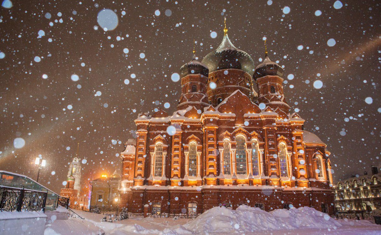 В Крещенскую ночь в Тульскую область придут мороз и снег