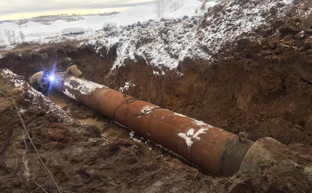 Администрация Тулы: Ликвидация аварии на Медвенско-Осетровском водозаборе завершена