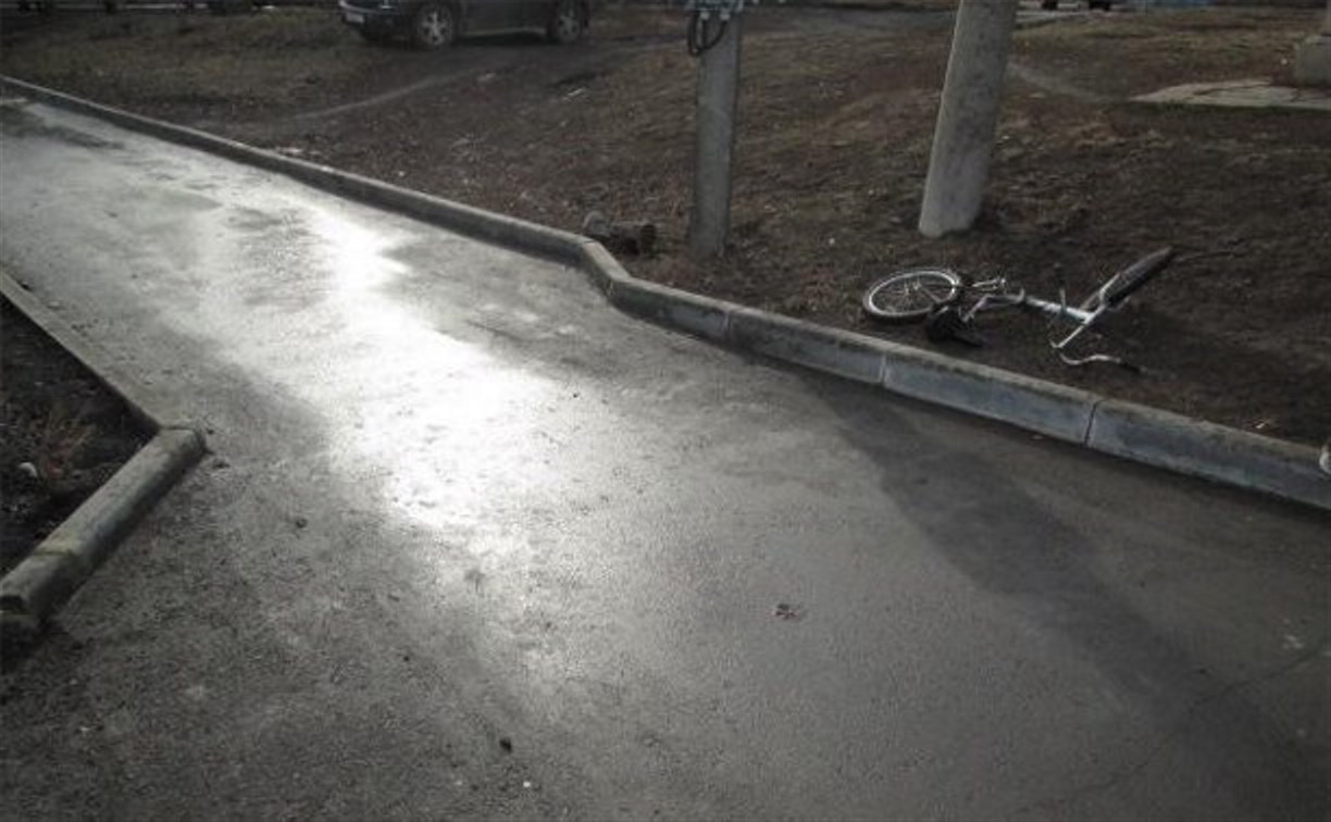 В Чернском районе водитель сбил шестилетнего мальчика-велосипедиста