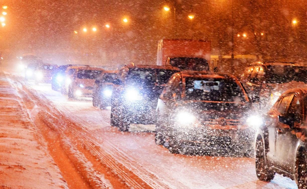 Тульская Госавтоинспекция предупреждает водителей об ухудшении погоды