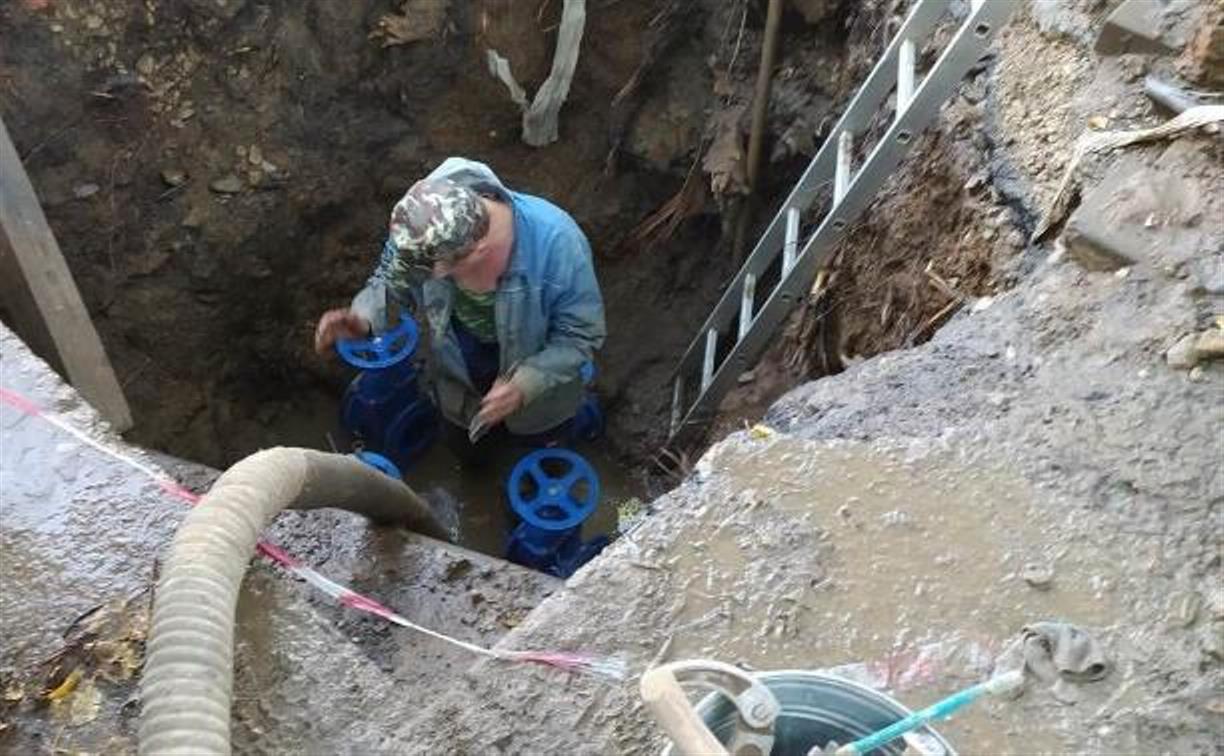 Масштабное отключение воды в Ясногорске: на директора водоканала завели дело