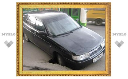 Четверть всех аварий в Тульской области в 2012 году случились из-за плохого состояния дорог