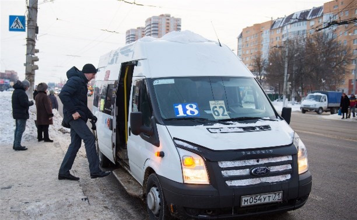 Тульские частные перевозчики просят помощи у главы администрации города