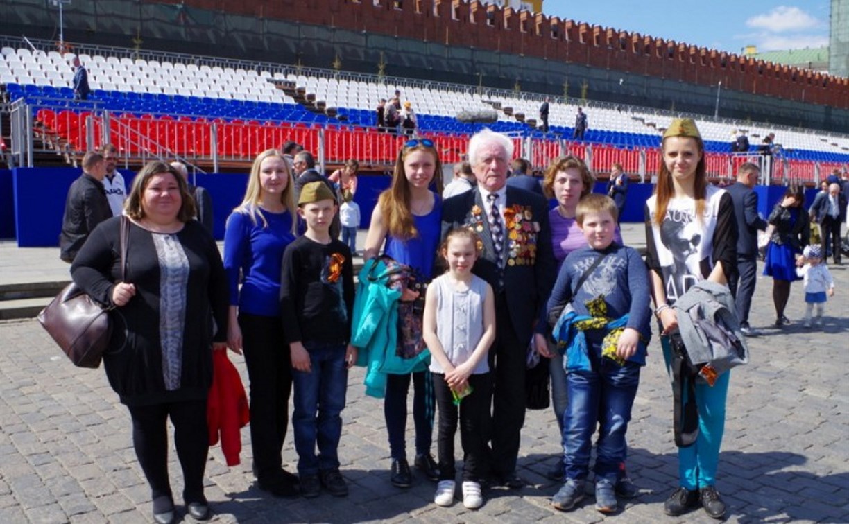 Тульская делегация побывала на генеральной репетиции парада Победы в Москве
