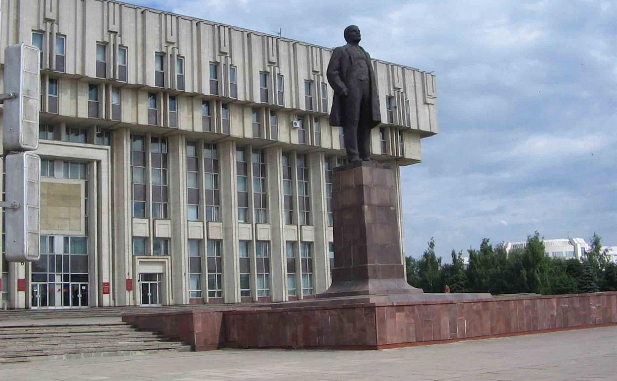 Туляк предлагает убрать памятник Ленина из центра города в Пролетарский парк
