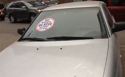 В Туле активисты «СтопХам» провели первый рейд против водителей-нарушителей