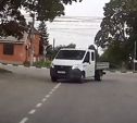 В Туле водитель чудом увернулся от нарушителя на грузовой ГАЗели