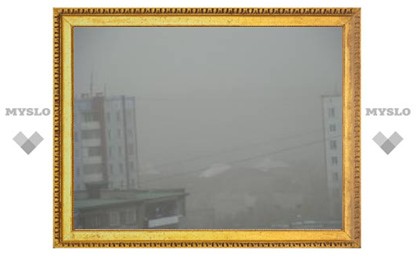 В Туле начались пыльные бури