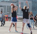 На площади Ленина открылись 9 баскетбольных площадок