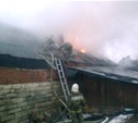 В Веневском районе из-за короткого замыкания сгорел частный дом
