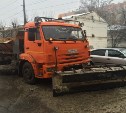 В Новомосковске столкнулись маршрутка и снегоуборочный грузовик