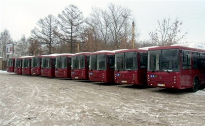 В Тулу прибыли новые автобусы