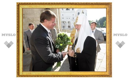 Вячеслав Дудка побывал на богослужении в Москве