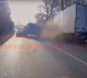 Момент жесткого ДТП в Маслово попал на видеорегистратор