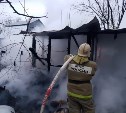 Утром 23 марта в тульском СНТ сгорела дача