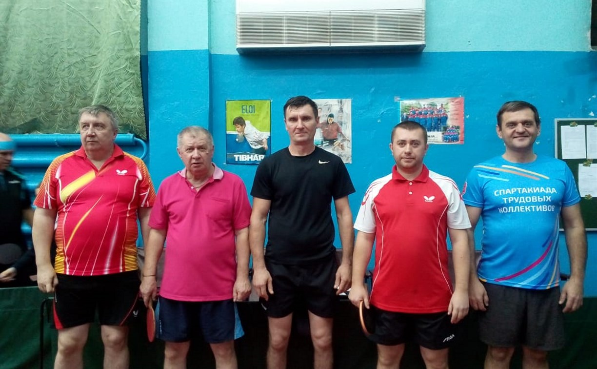 Тульские спортсмены выступили на соревнованиях по настольному теннису в Белгороде