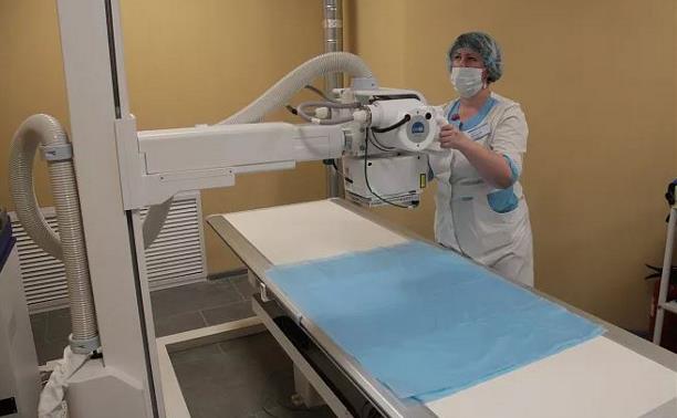 В поликлинике Тульской детской горбольницы установили цифровой рентген-аппарат