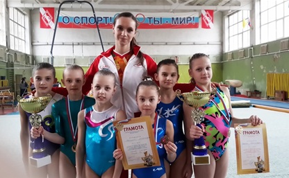 Тульские гимнастки привезли медали из Орла