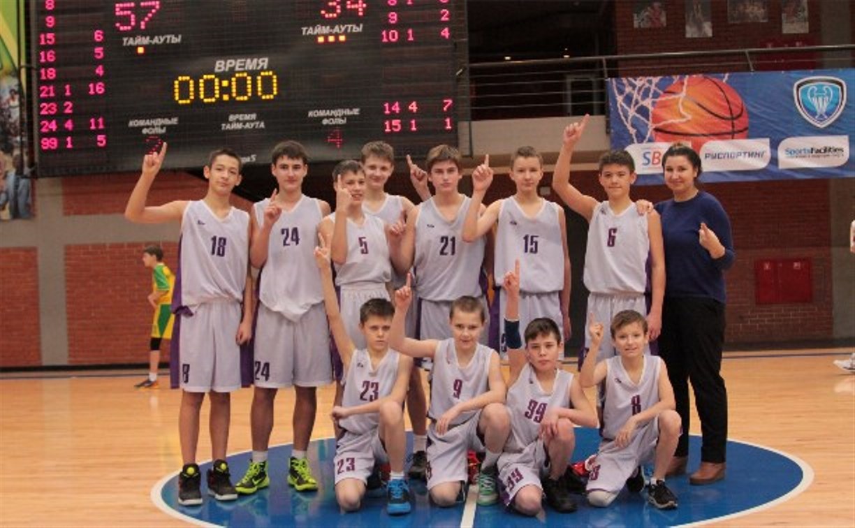 Юные баскетболисты с триумфом вернулись из Москвы