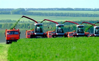 В Тульской области собрано 1,2 млн тонн зерна