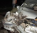 В Кимовском районе легковой автомобиль столкнулся с трактором
