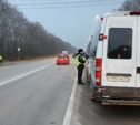 На автодороге Тула — Новомосковск инспекторы ДПС провели сплошную проверку автобусов