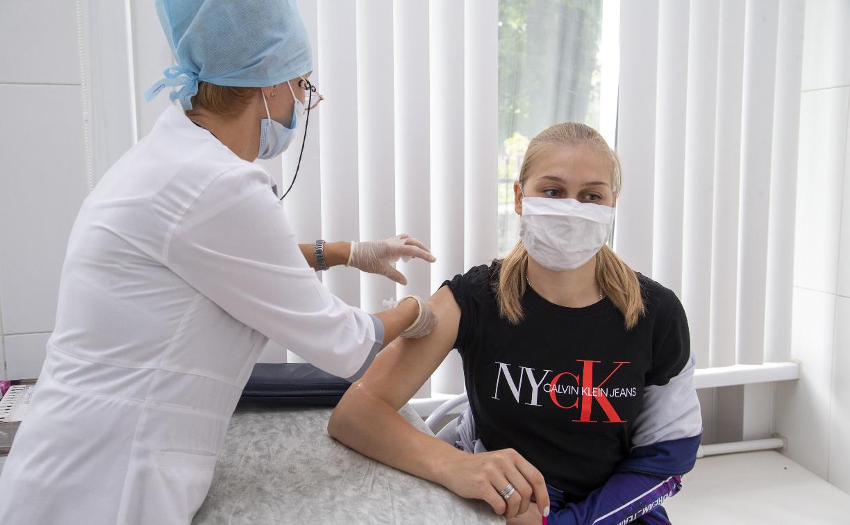 В Тульской области от гриппа привились почти 600 тысяч человек