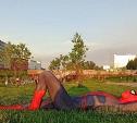 Акробатика и танцы: на Казанской набережной в Туле замечен Человек-паук