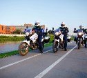 Инспекторы ГИБДД поздравили тульских байкеров с Днём мотоциклиста