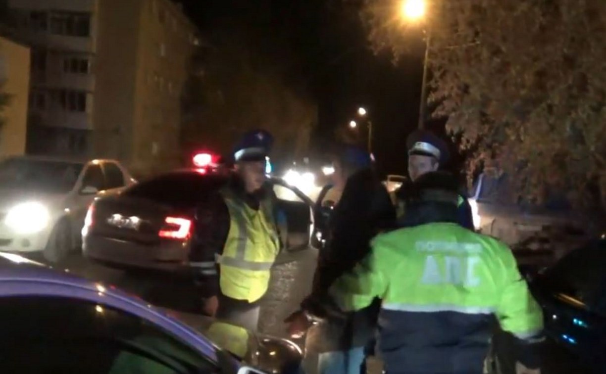 В Кимовске сотрудники ДПС устроили погоню за пьяным водителем