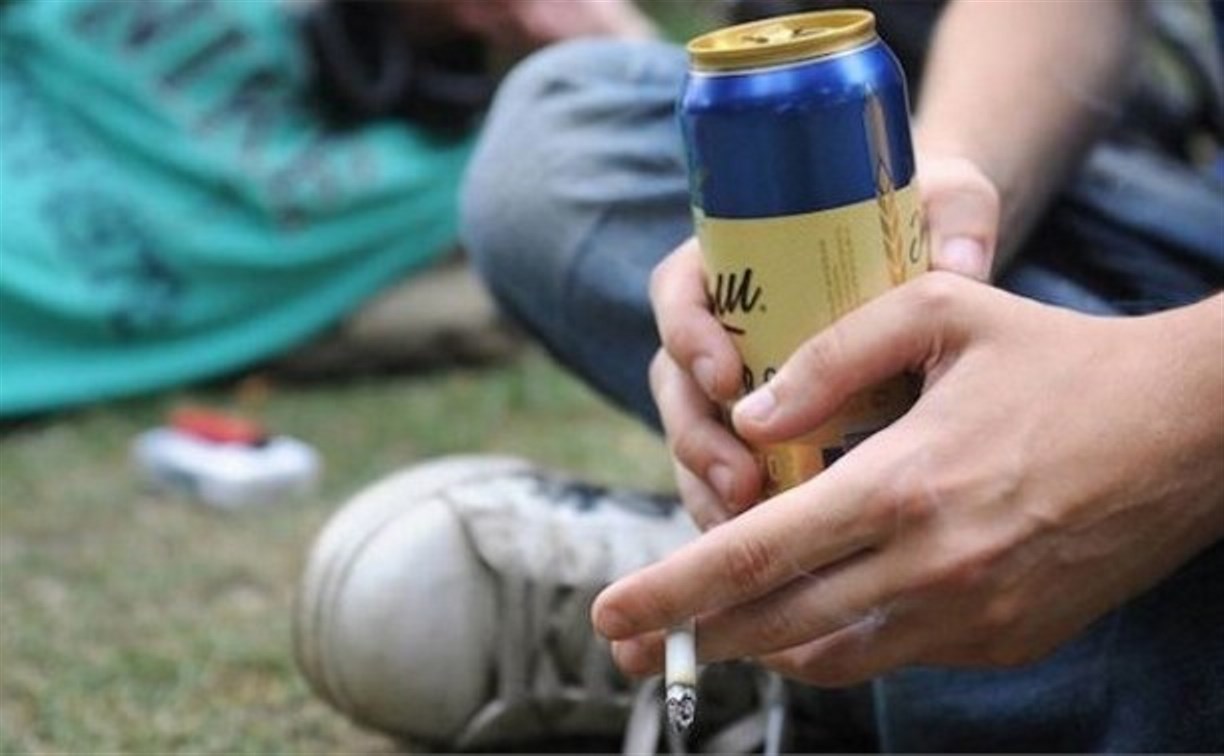 Тульские полицейские за неделю выявили более 500 фактов распития алкоголя в общественных местах